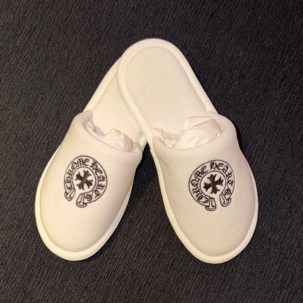 Chrome Hearts Hotel Slippers